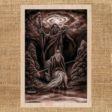 ODIN pyroprinter and laser-ready file 3DWave.us